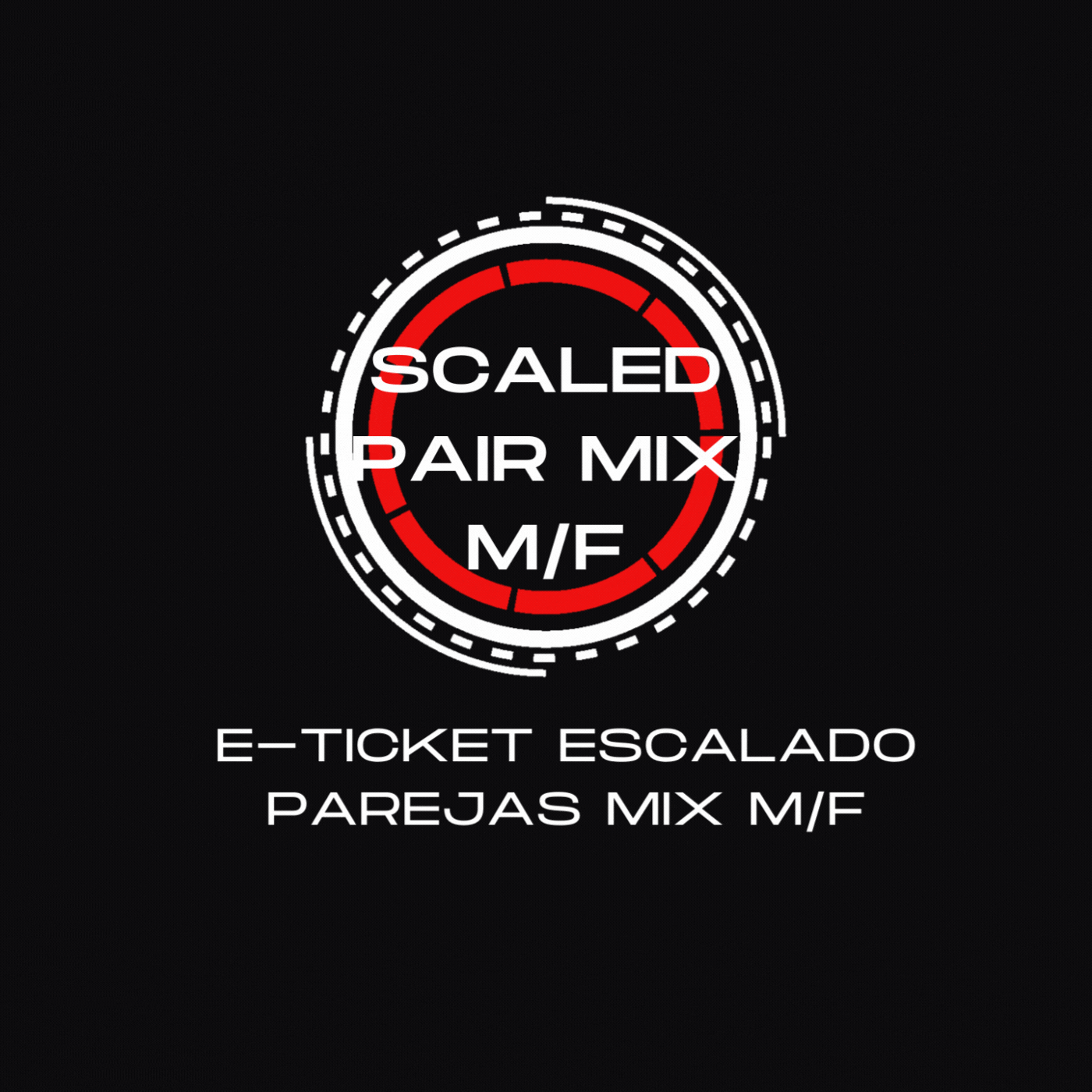 Inscripcion Scaled Pair Mix M/F